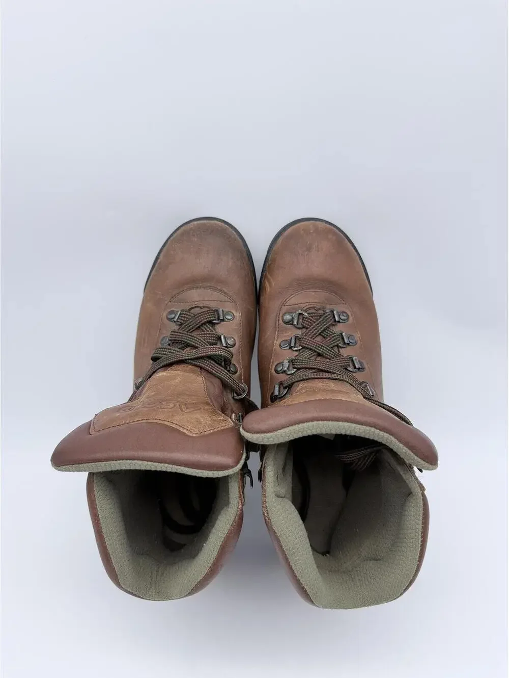 Asolo AFX 520 Women's Gore-Tex Leather Hiking Boots Brown Size 9 Vintage - Picture 8 of 13